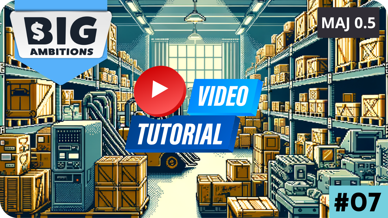Big Ambitions [FR] Tuto (again) je monte ma chaîne logistique #07 ...